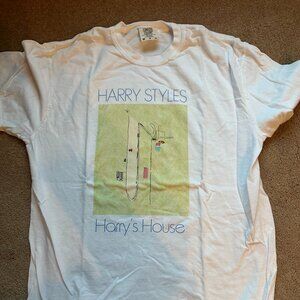 Harry Styles Merch Harry's House abstract green logo Size Medium